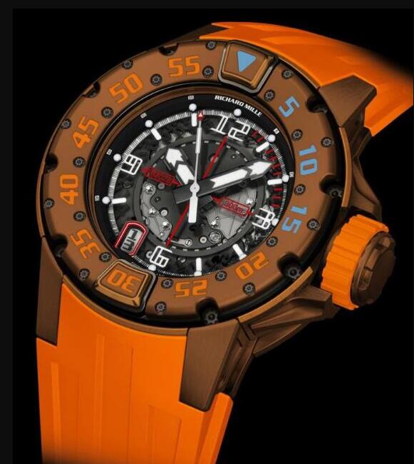 Replica Richard Mille RM 028 Brown Watch